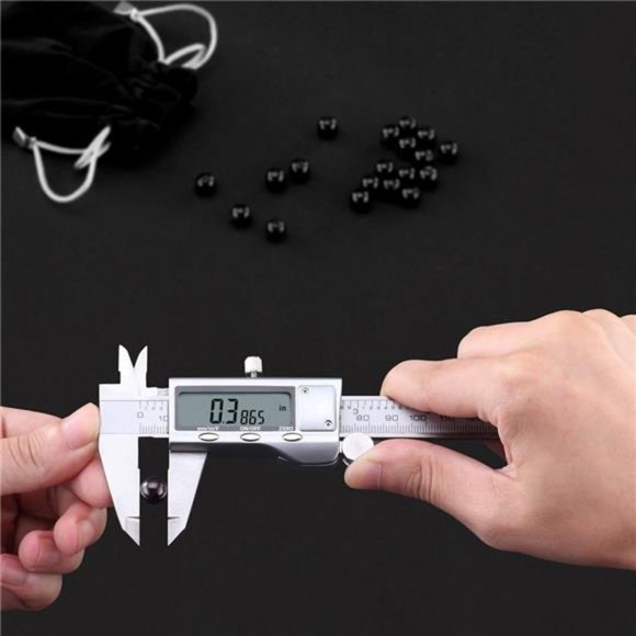 Digital Caliper 6 Inch Measuring Tool Stainless Steel - Picture 6 of 7